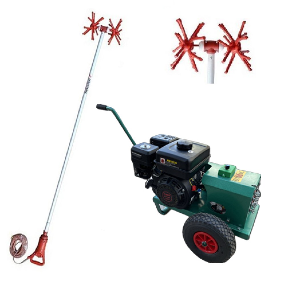 ελαιοραβδιστικό-γεννήτρια-12v-συγκρότημα-με-κινητήρα-plus-6,5-hp-κ1-βέργα-αχινός damac